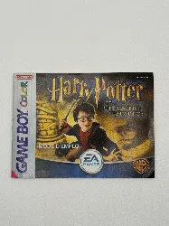 jeu gbc notice gbc harry potter et la chambre des secrets