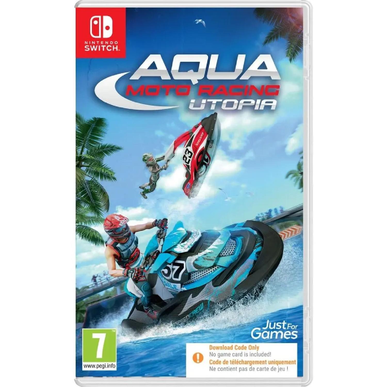 Jeu Nintendo Switch Aqua Moto Racing Utopia Code téléchargement