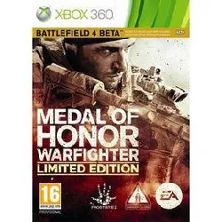 jeu xbox 360 medal of honor warfighter limited edition