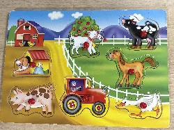 jeux puzzle enfant - bois - eveil