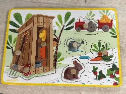 jeux puzzle enfant - bois - eveil - janod