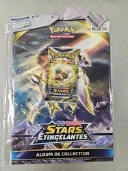 kit de collection pokémon épée et bouclier stars étincelantes ( booster + classeur + poster )