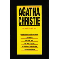 livre agatha christie les années 1926 - 1930