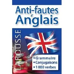 livre anti - fautes d'anglais