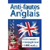 livre anti - fautes d'anglais