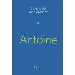 livre antoine