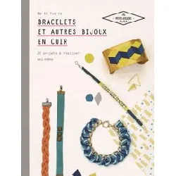 livre bracelets et autres bijoux en cuir