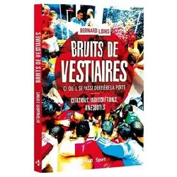 livre bruits de vestiaires