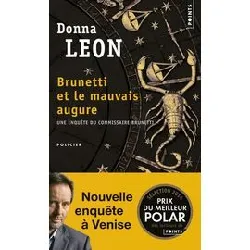 livre brunetti et le mauvais augure