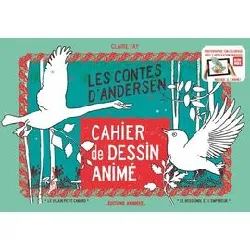 livre cahier de dessin animé : les contes d'andersen