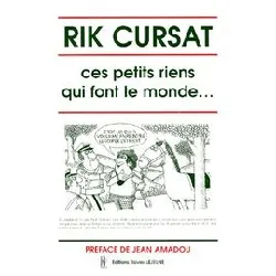 livre ces petits riens qui font le monde