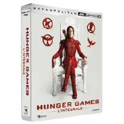 livre coffret hunger games steelbook blu - ray 4k ultra hd