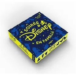 livre coffret jeu soirée disney en famille
