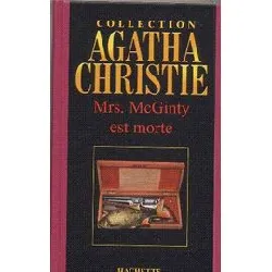 livre collection agatha christie n° 18 - mrs - mcginty est morte