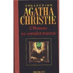 livre collection agatha christie n° 30 - l'homme au complet marron