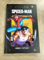 livre comics marvel - spider-man - mondes partagés - edition integrale ultimate
