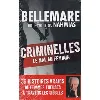 livre criminelles - le mal au féminin - bellemare