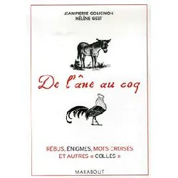 livre de l'âne au coq