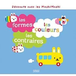 livre découvre les formes avec les moshis