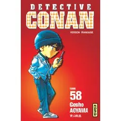 livre détective conan - tome 58
