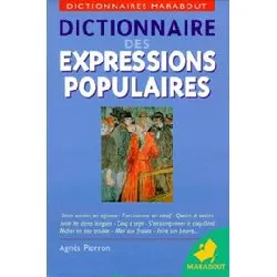 livre dictionnaire des expressions populaires