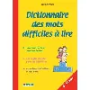 livre dictionnaire des mots difficiles à dire