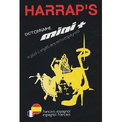 livre harrap's mini + espagnol - français