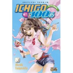 livre ichigo 100% - tome 4 : embrasse - moi