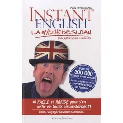 livre instant english - la méthode sloan