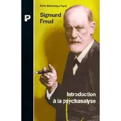 livre introduction à la psychanalyse