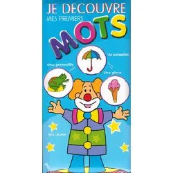 livre je découvre mes premiers mots