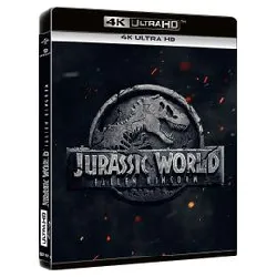 livre jurassic world : fallen kingdom blu - ray 4k ultra hd