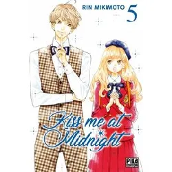 livre kiss me at midnight - tome 5
