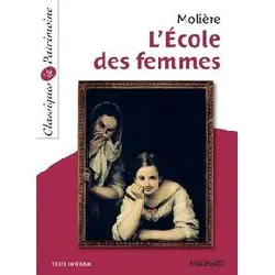 livre l'école des femmes - classiques et patrimoine