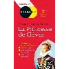 livre la princesse de clèves, madame de la fayette - bac 1ère générale et techno