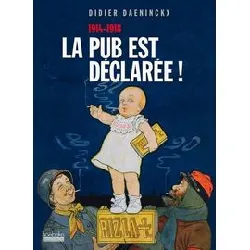 livre la pub est déclarée !