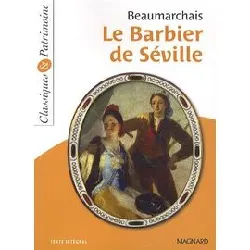 livre le barbier de seville