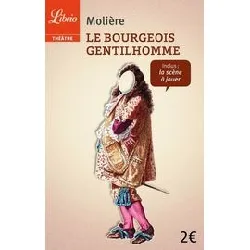 livre le bourgeois gentilhomme