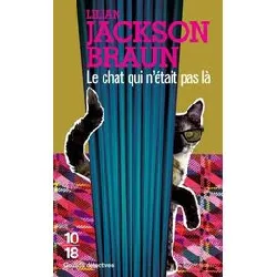 livre le chat qui n'était pas là