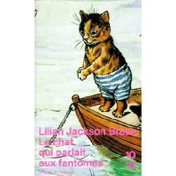 livre le chat qui parlait aux fantômes