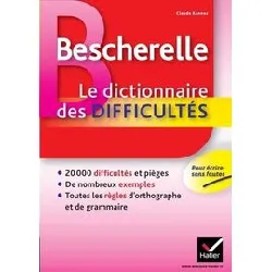 livre le dictionnaire des difficultés