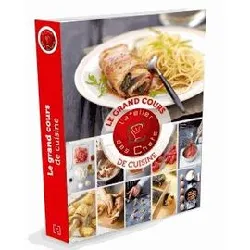 livre le grand cours de cuisine de l'atelier des chefs