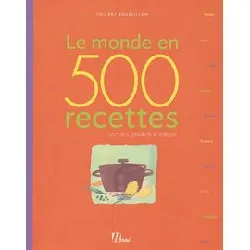 livre le monde en 500 recettes