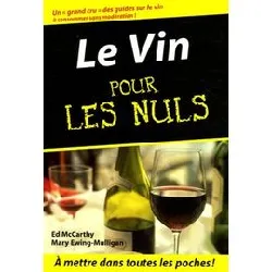 livre le vin pour les nuls, poche 5e éd