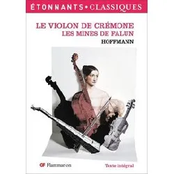 livre le violon de crémone - les mines de falun