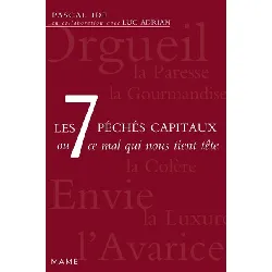 livre les 7 peches capitaux