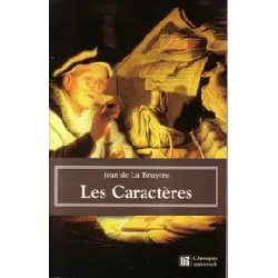livre les caractères