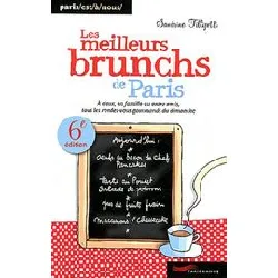 livre les meilleurs brunchs de paris 2012