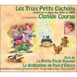 livre les trois petits cochons - petite poule rousse