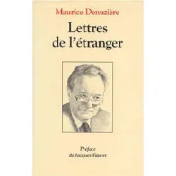 livre lettres de l'étranger